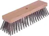 Balayette à fil métallique avec manche en bois et trou pour Voir les images du produit 2