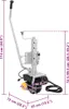vidaXL Roue jockey pour remorque 12 V 550 W aluminium Voir les images du produit 6