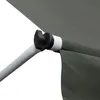 Close-up of a telescoping umbrella pole with a black adjustment knob. Produktbild-Vorschau