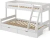 Etagenbett Vitalispa Everest Weiß 120x200 / 80x200 cm mit Produktbild-Vorschau 1