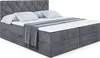 ALTDECOR Boxspringbett mit H4 Matratze und Topper - 120 x Produktbild-Vorschau 2