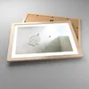 Gerahmtes Poster - Rahmen in heller Eiche - Flug Vogel Produktbild-Vorschau 3