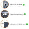 Briefkastenanlage 20er GDS Anthrazit RAL 7016, 20 cm Tiefe Produktbild-Vorschau 5