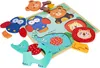 DŘEVĚNÉ dětské puzzle, VELKÉ vzdělávací puzzle, 4 zvířecí Náhled obrázku produktu 5