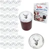 A collection of glass jars with lids, a jar of jam, and a recipe book. Podgląd zdjęcia produktu