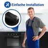 Knebel Drehknopf Set 38mmØ schwarz 16-teilig mit Adaptern Produktbild-Vorschau 5