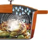 STONELINE® Cocotte Bräter Rund 28 cm Orange | mit Deckel Produktbild-Vorschau 6