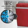Bomann KB 6011 CB, Šedá, Červená, Plast, 25 l, 18 °C, Náhled obrázku produktu 21
