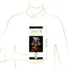 A diagram of a person holding a Lindt Excellence 70% Cocoa Dark Chocolate bar. Náhled obrázku produktu