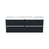 Garlivo Waschbeckenunterschrank GLB-160 Anthrazit mit Produktbild-Vorschau 3