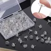 150 Stück Transparente Reißzwecken, Mit 16mm Kopf Flache Produktbild-Vorschau 3
