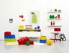 Scatola di stoccaggio LEGO 2x2 blu scuro Anteprima dell’immagine prodotto 24