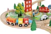 Kruzzel Wooden Railway - batteriebetriebener Zug Produktbild-Vorschau 22