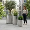 Doniczka ze stali nierdzewnej Provencelia METROPOLE Stal Podgląd zdjęcia produktu 3