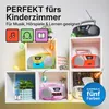 Blaupunkt I Boombox Kinder CD-Player Flieder mit Bluetooth, Produktbild-Vorschau 5