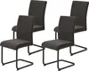Hela Tische, 4er Set Freischwinger Esszimmerstuhl LINN - Produktbild-Vorschau 1
