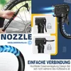 OKWISH Stand-Fahrradpumpe alle Ventile Luftpumpe Fahrrad Produktbild-Vorschau 7