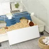 PawHut Kleintierkäfig mit Laufstall, Kaninchenkäfig, Produktbild-Vorschau 9