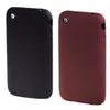 lot de 2 coques en silicone noir/rouge pour Apple iPhone Voir les images du produit 2