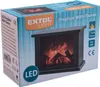 EXTOL LIGHT krb s plápolajícím ohněm LED, 43400 Náhled obrázku produktu 2