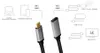 LogiLink USB 3.2 Verlängerungskabel schwarz/grau 0,5 m Produktbild-Vorschau 2