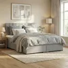 Boxspringbett 140x200 mit 2 Bettkästen Kontinentales Bett Produktbild-Vorschau 2