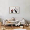 Posterpapier Poster - Banksy: Mushroom Picker 42x29.7 cm Produktbild-Vorschau 2