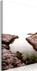 Italienischer Leinwand Leinwandbild - Rocky Harbor (1 Part) Produktbild-Vorschau 1