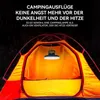 2in1 Campinglampe Ventilator USB 4000mAh Akku 54 LEDs 360° Produktbild-Vorschau 3