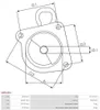 AS-PL SBR0050 Antriebslager Starter 02Z911255 Produktbild-Vorschau 3