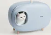 Makesure – Katzentoilette mit Standbeine, blau Produktbild-Vorschau 1