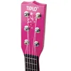 Tidlo Chitarra di legno Star rosa Anteprima dell’immagine prodotto 3