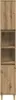 vidaXL Koupelnová skříňka Artisan dub 30x30x190 cm materiál Náhled obrázku produktu 4