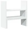 vidaXL Schreibtisch-Organizer Verstellbar Weiß 40x17x41 cm Produktbild-Vorschau 1