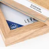 10er Set Portrait Bilderrahmen  EU 10x15 Eiche Optik Natur Produktbild-Vorschau 4