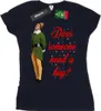 Elf - T-Shirt für Damen BI18887 (M) (Marineblau) Produktbild-Vorschau 1