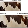 Kuhfell-Design Schreibtischunterlage 69x31cm XXL Mauspad - Produktbild-Vorschau 6