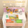 AIYAPLAY dětský psací stůl s deskou stolu a zásuvkou dětský Náhled obrázku produktu 5