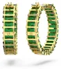 Swarovski Uni Matrix Creolen Grün Gold‑Tone 5658651 Produktbild-Vorschau 4