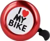 Zvonček na bicykli " Milujem svoj bicykel " Zvonček na Náhľad obrázku produktu 1