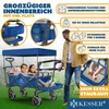 Chariot pliant KESSER® GTS-9100 avec toit – Chariot de Voir les images du produit 2