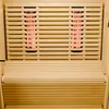 Dewello® Infrarotkabine Infrarotsauna PALERMO 135x120 für Produktbild-Vorschau 6