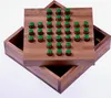 Solitär S – grüne Stecker - Das kleine Knobelspiel mit Produktbild-Vorschau 1