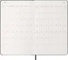 An open planner showing two pages, one for March and one for April. Produktbild-Vorschau