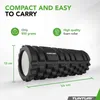 Tunturi Yoga Grid Foam Roller, 33 cm, nero Anteprima dell’immagine prodotto 3