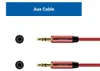 deleyCON 7,5m Nylon AUX Kabel 3,5mm Klinke Stereo Audio - Produktbild-Vorschau 4
