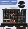 Pracovný stôl COSTWAY Pracovný stôl, pracovný stôl na Náhľad obrázku produktu 7