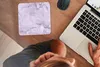 MuchoWow® Mauspad Mousepad Marmor - Adern - Violett 20x20 Produktbild-Vorschau 3
