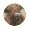 MuchoWow® Mauspad Mousepad Schottischer Highlander - Braun Produktbild-Vorschau 1