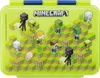 A Minecraft-themed lunchbox with various characters and blocks from the game. Produktbild-Vorschau